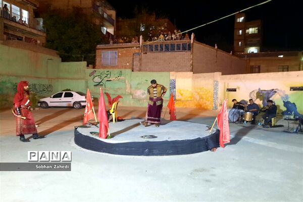 برگزاری مراسم شبیه‌خوانی در رودهن
