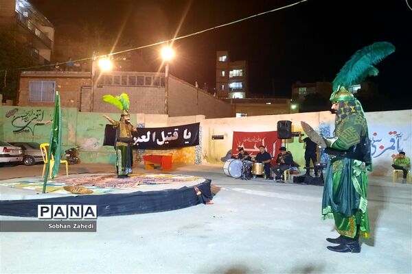 برگزاری مراسم شبیه‌خوانی در رودهن