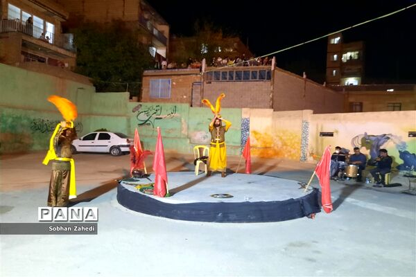 برگزاری مراسم شبیه‌خوانی در رودهن