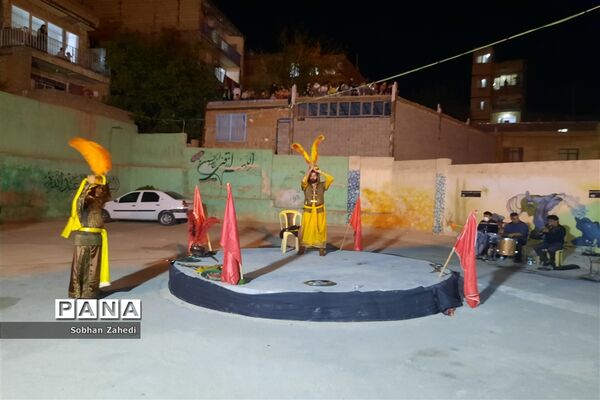 برگزاری مراسم شبیه‌خوانی در رودهن