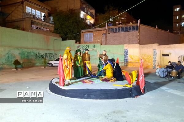 برگزاری مراسم شبیه‌خوانی در رودهن