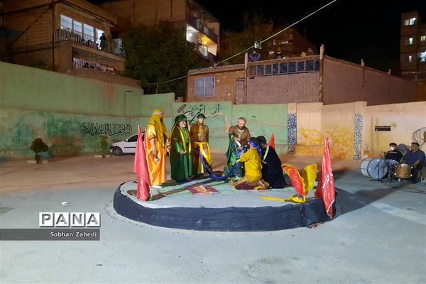 برگزاری مراسم شبیه‌خوانی در رودهن