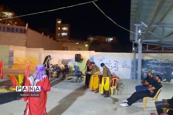 برگزاری مراسم شبیه‌خوانی در رودهن