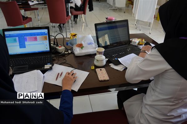 واکسیناسیون فرهنگیان ناحیه یک آموزش و پرورش مشهد در اردوگاه شهدای مدافع حرم