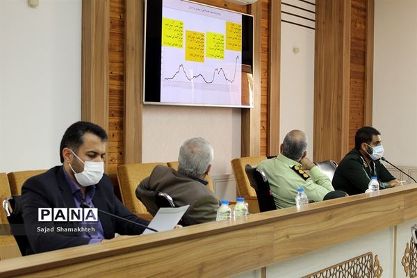 نشست ستاد استانی مقابله با کرونا خوزستان
