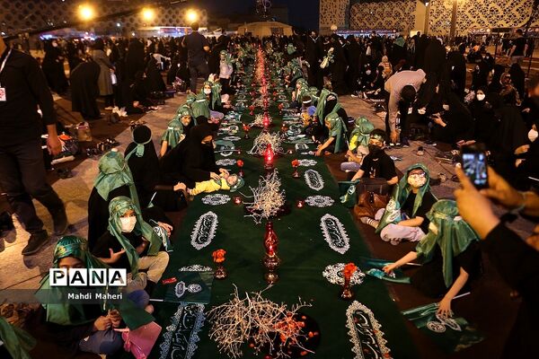 مراسم شب شهادت حضرت رقیه(س) در میدان امام حسین (ع)