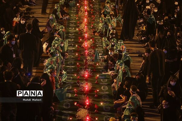 مراسم شب شهادت حضرت رقیه(س) در میدان امام حسین (ع)