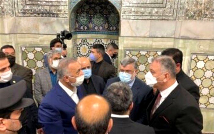 نخست‌وزیر عراق به مشهد رفت