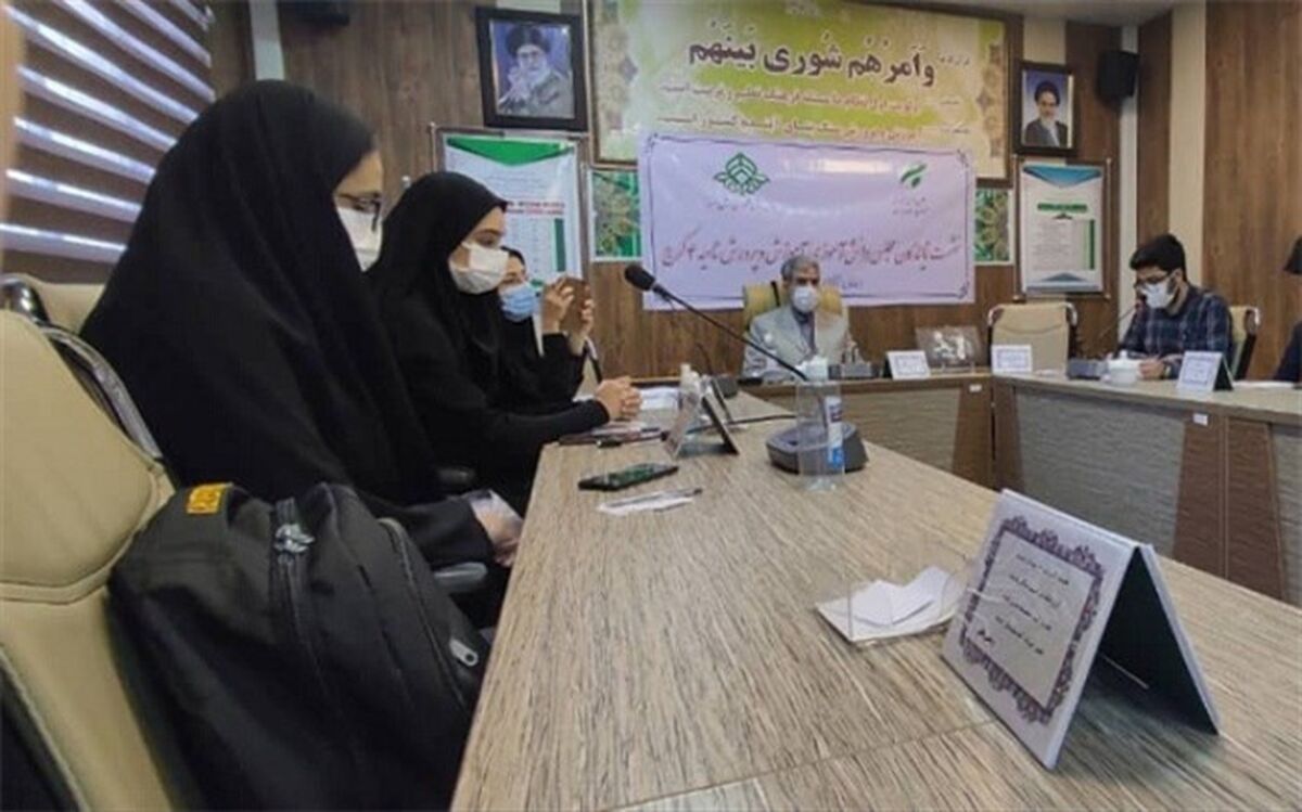 نشست نمایندگان مجلس دانش‌آموزی آموزش و پرورش ناحیه ۴ کرج برگزار شد
