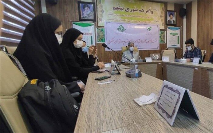 نشست نمایندگان مجلس دانش‌آموزی آموزش و پرورش ناحیه ۴ کرج برگزار شد
