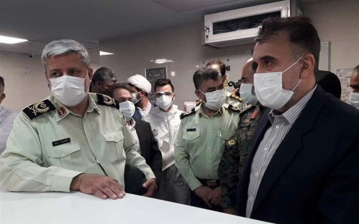 بهداری ناجا در درمان بیماران کرونایی مشارکت می‌کند