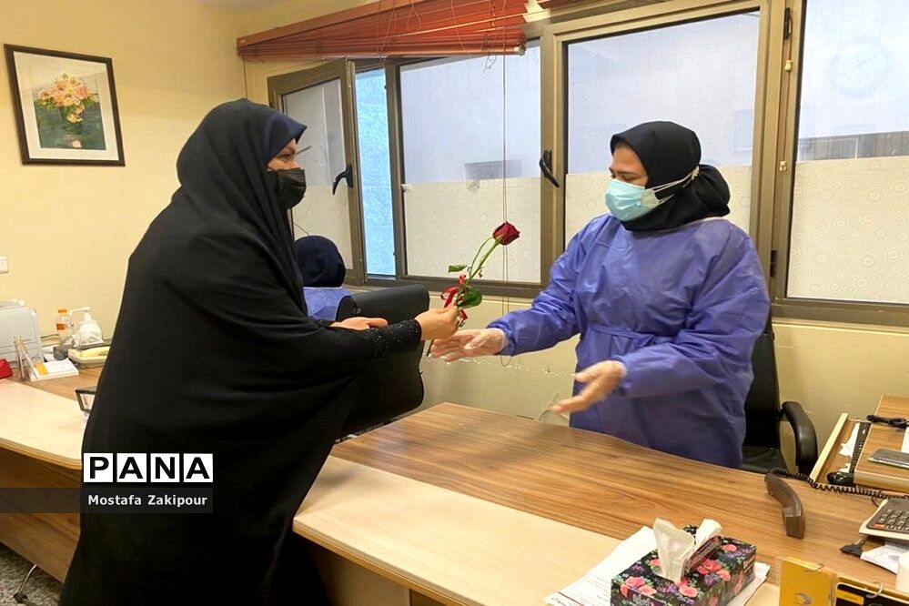 تقدیر از مدافعان سلامت مرکز آموزشی درمانی شهدای خلیج فارس
