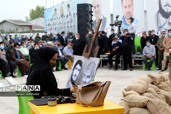 یادواره شهدای سرخ رود مازندران