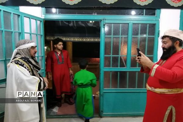 تعزیه خوانی در هنرستان ثامن الائمه(ع) قم