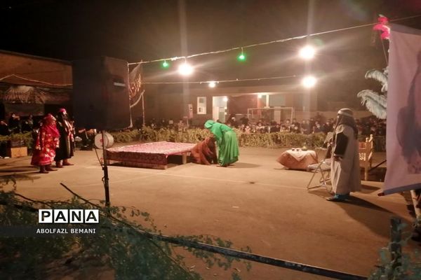 تعزیه خوانی در هنرستان ثامن الائمه(ع) قم