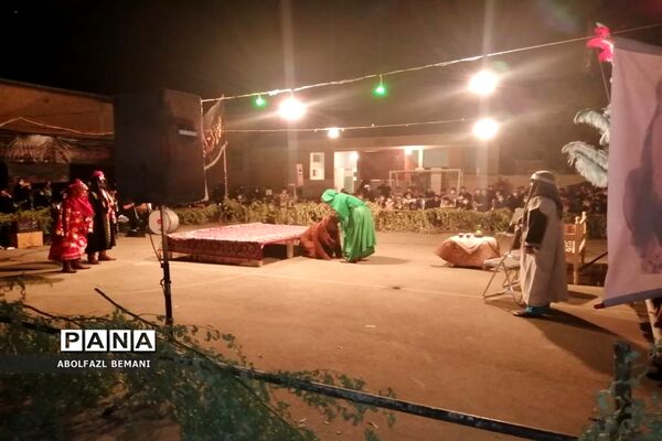 تعزیه خوانی در هنرستان ثامن الائمه(ع) قم