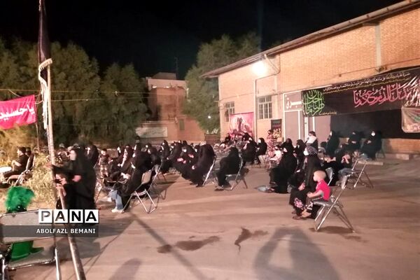 تعزیه خوانی در هنرستان ثامن الائمه(ع) قم