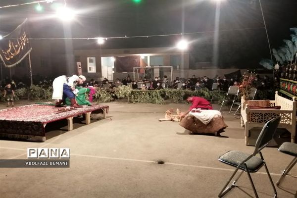 تعزیه خوانی در هنرستان ثامن الائمه(ع) قم