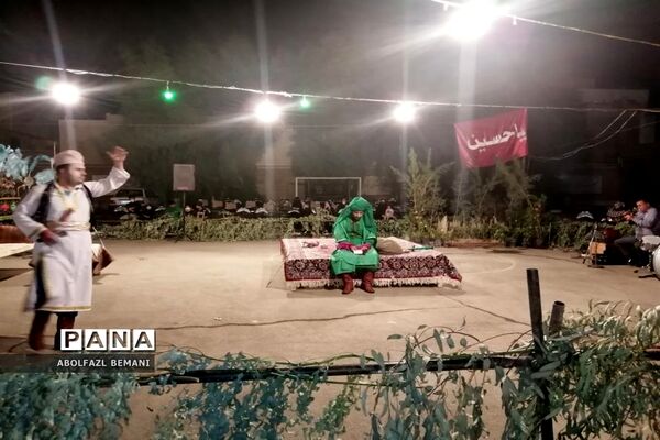 تعزیه خوانی در هنرستان ثامن الائمه(ع) قم