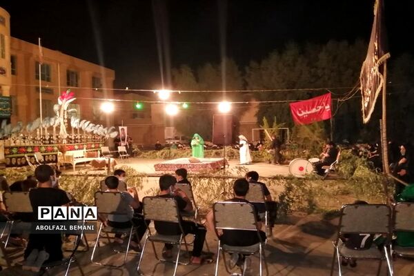 تعزیه خوانی در هنرستان ثامن الائمه(ع) قم