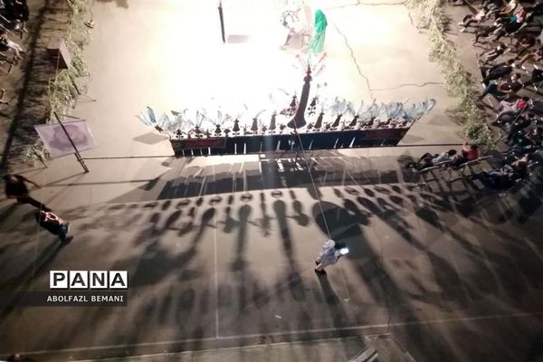 تعزیه خوانی در هنرستان ثامن الائمه(ع) قم