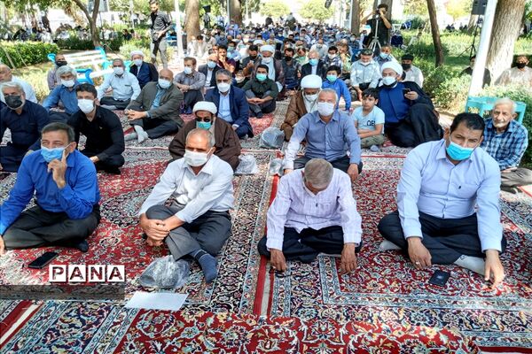 اقامه اولین نماز جمعه توسط امام جمعه جدید شهرستان کاشمر