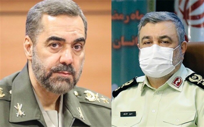 جزئیات دیدار رئیس پلیس کشور با وزیر دفاع