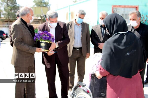 بازدید رییس سازمان آموزش و پرورش استثنایی از آموزشگاه استثنایی تدبیر بیرجند