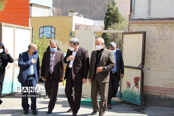 بازدید سید جواد حسینی معاون وزیر آموزش و پرورش از آموزشگاه استثنایی محدثه بیرجند