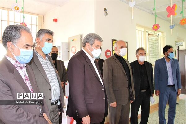 بازدید سید جواد حسینی معاون وزیر آموزش و پرورش از آموزشگاه استثنایی محدثه بیرجند