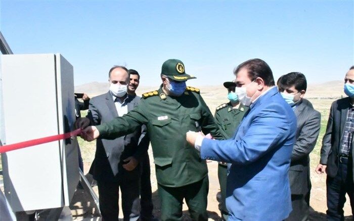 افتتاح بزرگترین طرح آبیاری سنتر پیوت به مساحت ۵۷ هکتار در شهرستان بستان آباد