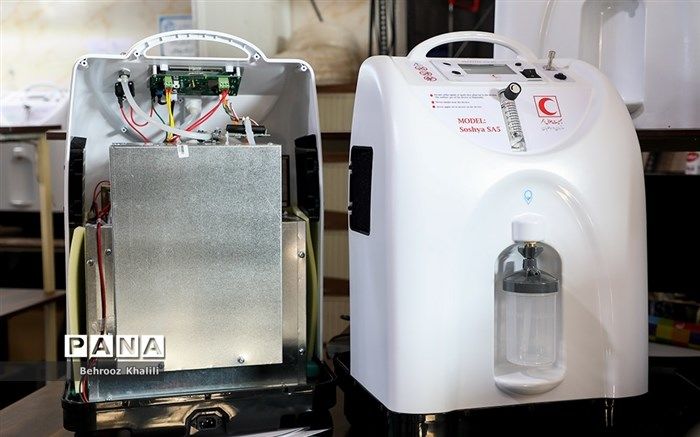 تأمین دستگاه اکسیژن‌ساز برای بیماران کرونایی تحت حمایت