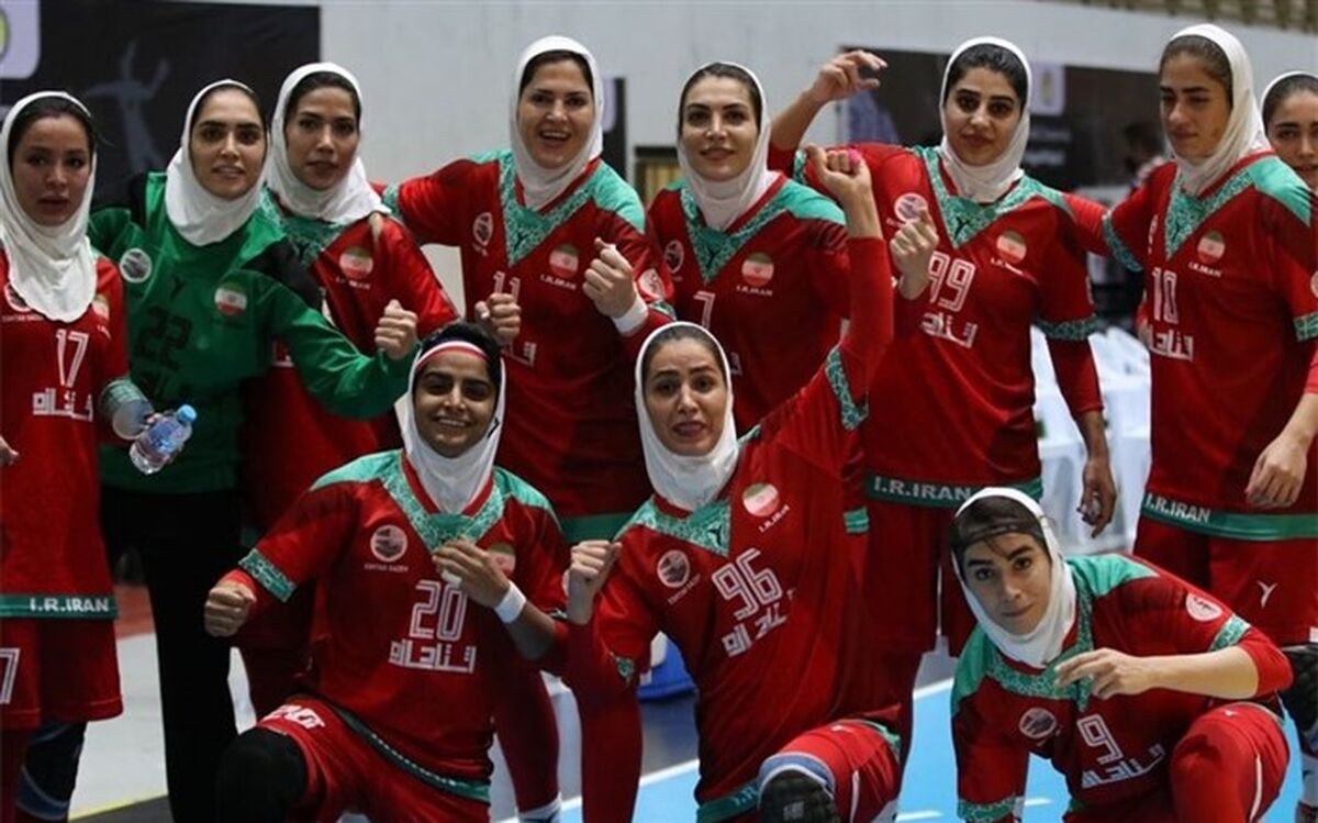 هندبال قهرمانی زنان آسیا؛ دختران ایران تاریخ‌ساز شدند