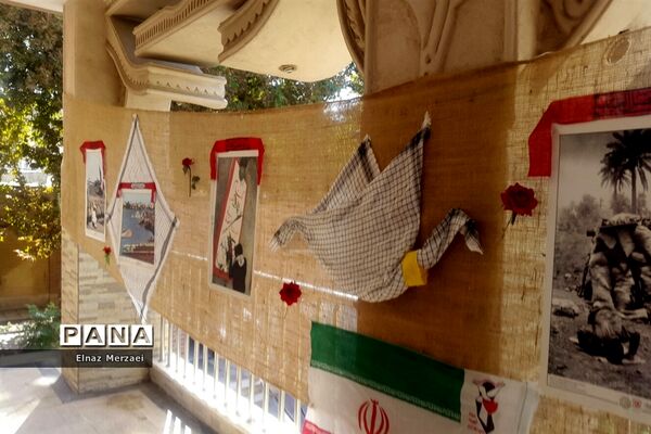آماده‌سازی فضای آموزش و پرورش ملارد در هفته دفاع مقدس