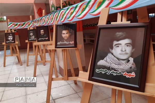 نواختن زنگ ایثار و شهادت  را مدرسه شهدای اقتدار ملارد
