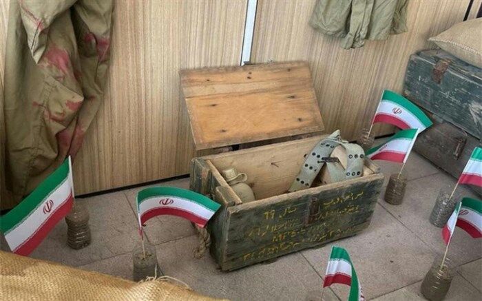 برگزاری نمایشگاه هفته دفاع مقدس در اداره بهزیستی شهرستان ملارد