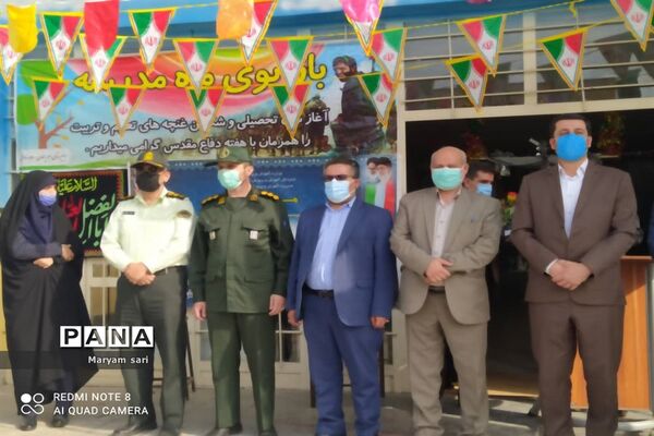 نواخته شدن زنگ ایثار و مقاومت در شاهین شهر