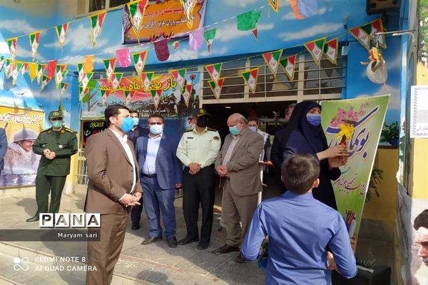 نواخته شدن زنگ ایثار و مقاومت در شاهین شهر