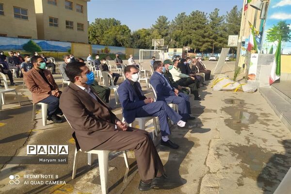 نواخته شدن زنگ ایثار و مقاومت در شاهین شهر