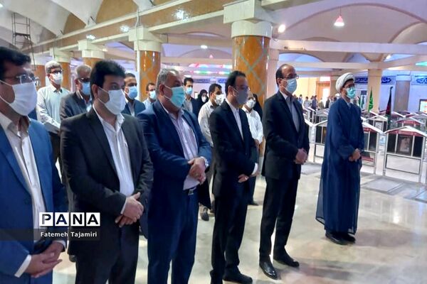 تجدید میثاق و عطر افشانی قبور مطهر شهدا در بوشهر