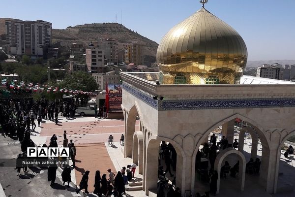 مراسم پیاده‌روی جاماندگان اربعین حسینی در رودهن