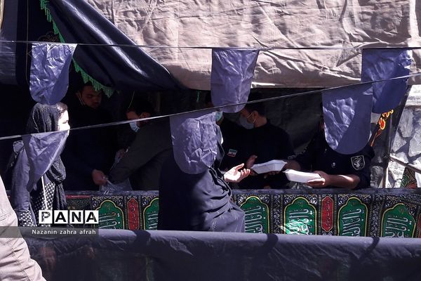 مراسم پیاده‌روی جاماندگان اربعین حسینی در رودهن