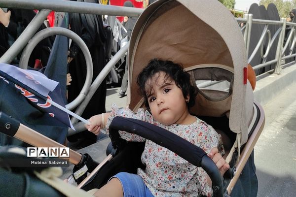 برپایی موکب جاماندگان کربلا در روز اربعین