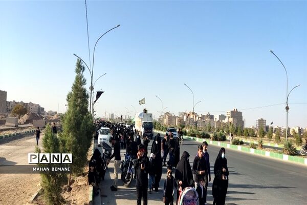 پیاده‌روی جاماندگان اربعین در قم