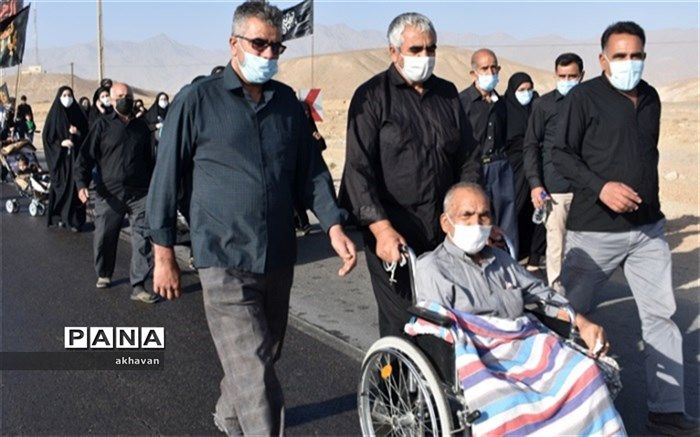 همایش جاماندگان اربعین حسینی در بهاباد برگزار شد