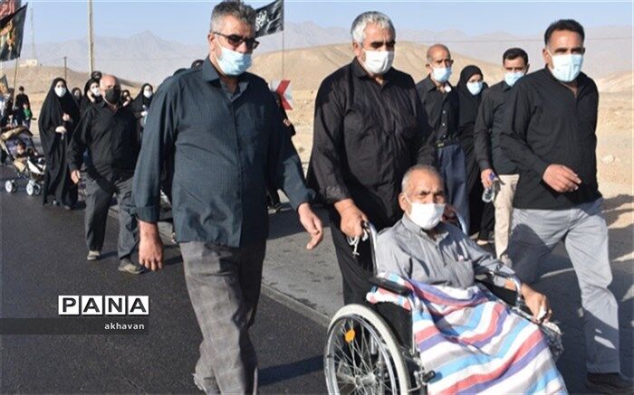 همایش جاماندگان اربعین حسینی در بهاباد برگزار شد