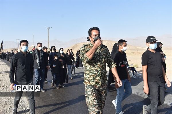 همایش جاماندگان اربعین حسینی در بهاباد