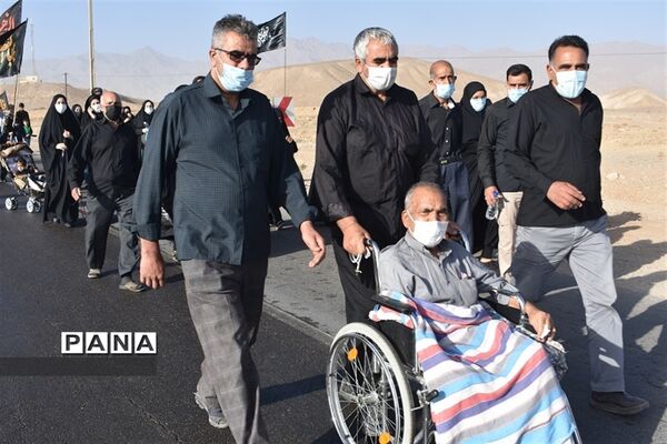 همایش جاماندگان اربعین حسینی در بهاباد