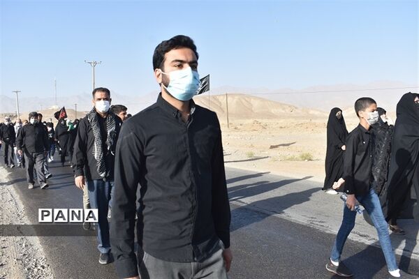 همایش جاماندگان اربعین حسینی در بهاباد