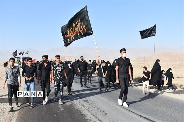 همایش جاماندگان اربعین حسینی در بهاباد